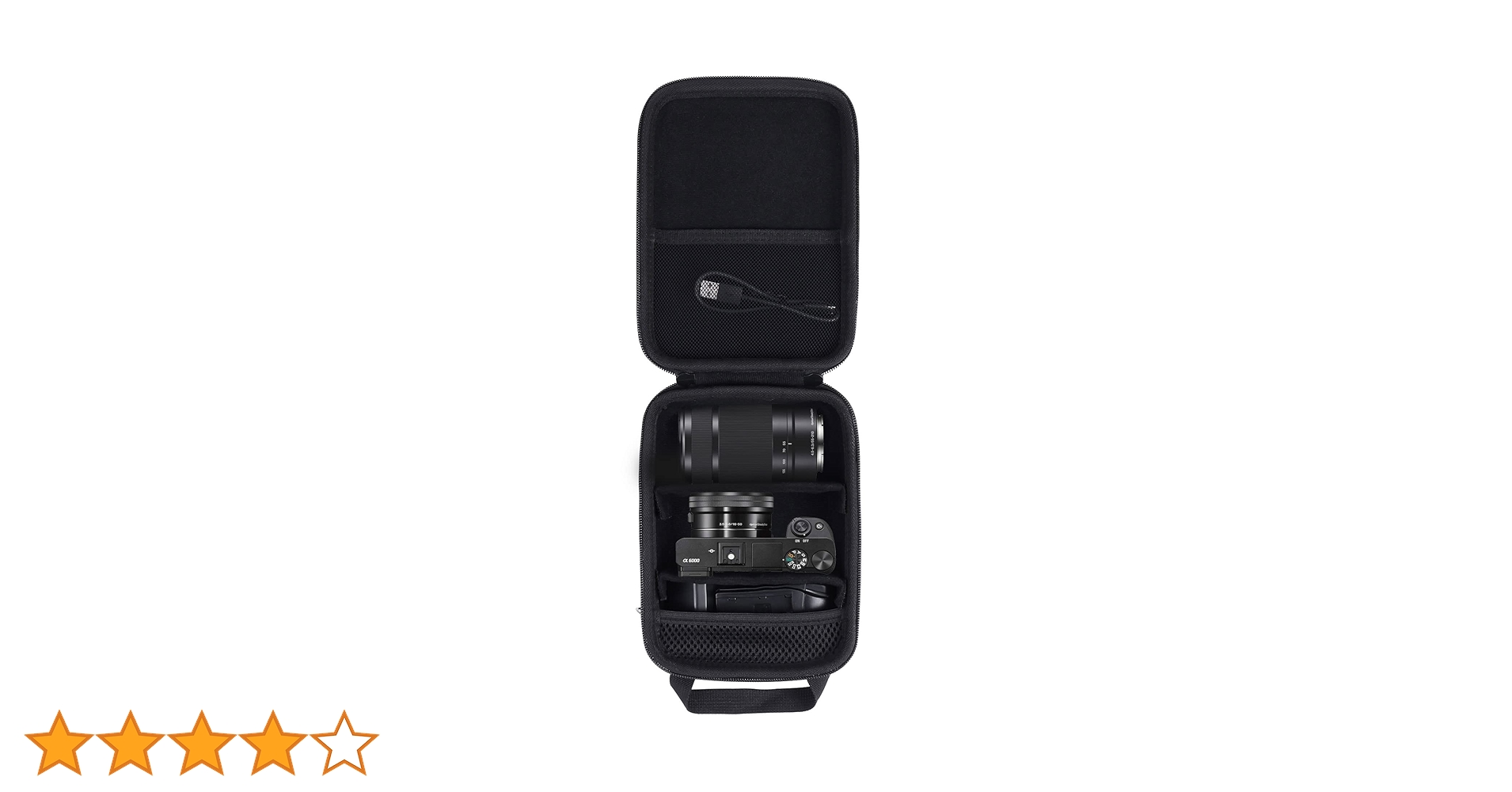 SONY ILCE-6000 ミラーレス一眼 レンズ　収納ケース付き Amazon.co.jp: Aenllosi 収納ケース 互換品 ソニー SONY ミラー